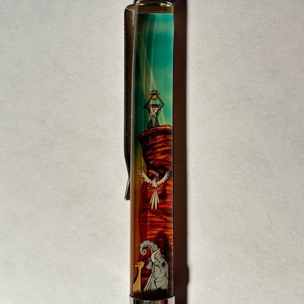 Walt Disney The Lion King Floaty Pen Animated Film Movie Circle of Life Scene